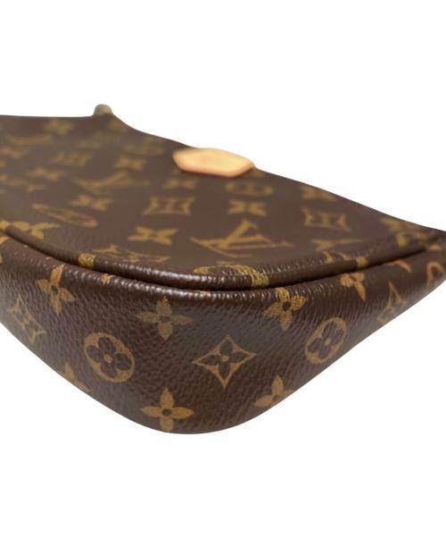 LOUIS VUITTON（ルイ ヴィトン）LOUIS VUITTON (ルイ ヴィトン) ミュルティ ポシェット アクセソワール ローズクレールの古着・服飾アイテム