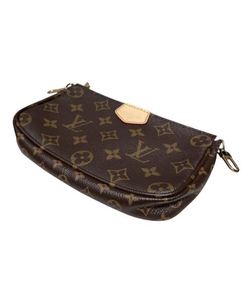 LOUIS VUITTON（ルイ ヴィトン）LOUIS VUITTON (ルイ ヴィトン) ミュルティ ポシェット アクセソワール ローズクレールの古着・服飾アイテム