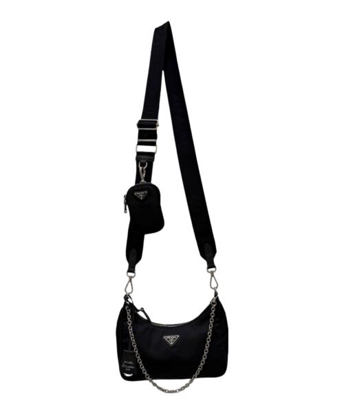 PRADA（プラダ）PRADA (プラダ) Re-EDTION 2005 ショルダーバッグ ブラック サイズ:-の古着・服飾アイテム