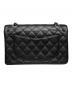 CHANEL (シャネル) マトラッセ23/Wフラップチェーンショルダーバッグ/キャビアスキン/ゴールド金具/1919****/2014年頃 ブラック×ゴールド金具 サイズ:23：1200000円