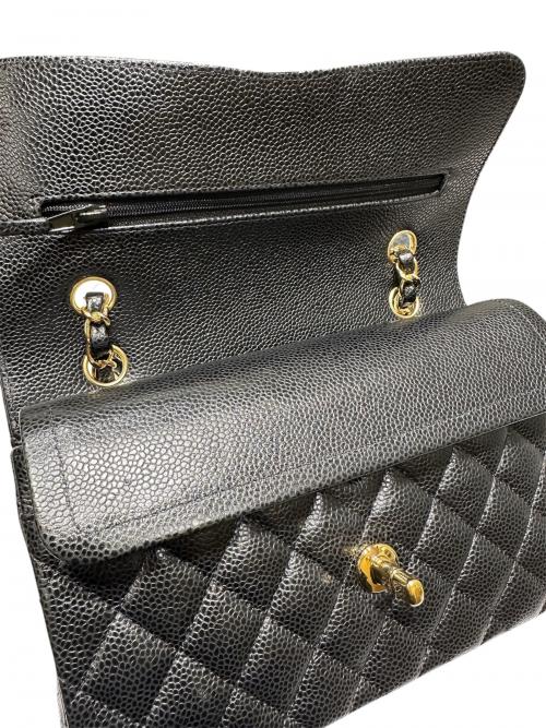 CHANEL（シャネル）CHANEL (シャネル) マトラッセ23/Wフラップチェーンショルダーバッグ ブラック サイズ:23の古着・服飾アイテム