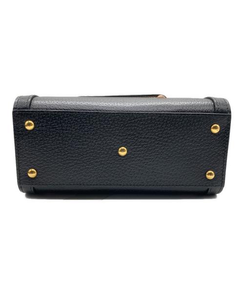GUCCI（グッチ）GUCCI (グッチ) ダイアナ ミニトートバッグ ブラック サイズ:ミニの古着・服飾アイテム
