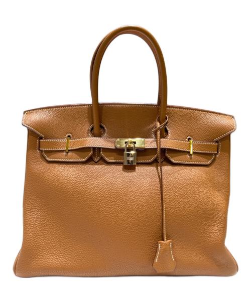 HERMES（エルメス）HERMES (エルメス) Birkin 35 バーキン 35/トゴ/ゴールド/□J刻印：2006年製造/ゴールド金具 ゴールド サイズ:35の古着・服飾アイテム