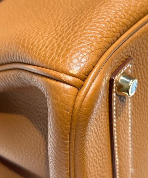 HERMES（エルメス）HERMES (エルメス) Birkin 35 バーキン 35/トゴ/ゴールド/□J刻印：2006年製造/ゴールド金具 ゴールド サイズ:35の古着・服飾アイテム