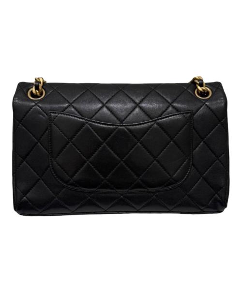 CHANEL（シャネル）CHANEL (シャネル) マトラッセ25 / クラシックフラップロゴチェーンショルダーバッグ ブラック サイズ:25の古着・服飾アイテム