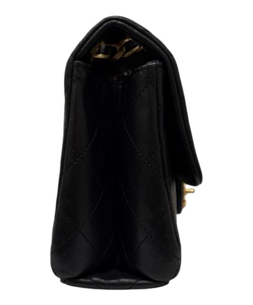 CHANEL（シャネル）CHANEL (シャネル) マトラッセ25 / クラシックフラップロゴチェーンショルダーバッグ ブラック サイズ:25の古着・服飾アイテム