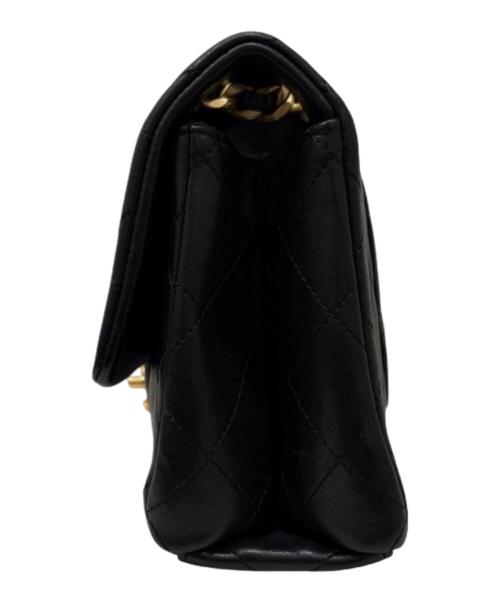 CHANEL（シャネル）CHANEL (シャネル) マトラッセ25 / クラシックフラップロゴチェーンショルダーバッグ ブラック サイズ:25の古着・服飾アイテム