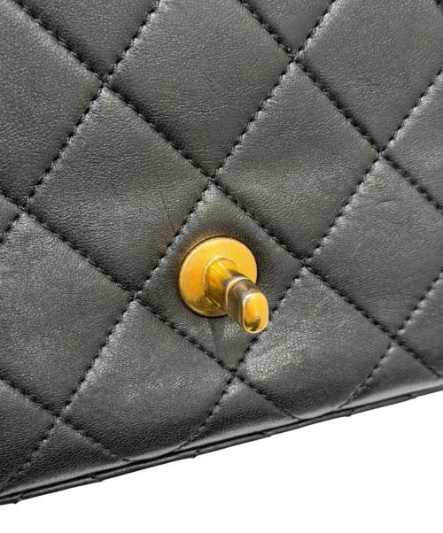 CHANEL（シャネル）CHANEL (シャネル) マトラッセ25 / クラシックフラップロゴチェーンショルダーバッグ ブラック サイズ:25の古着・服飾アイテム