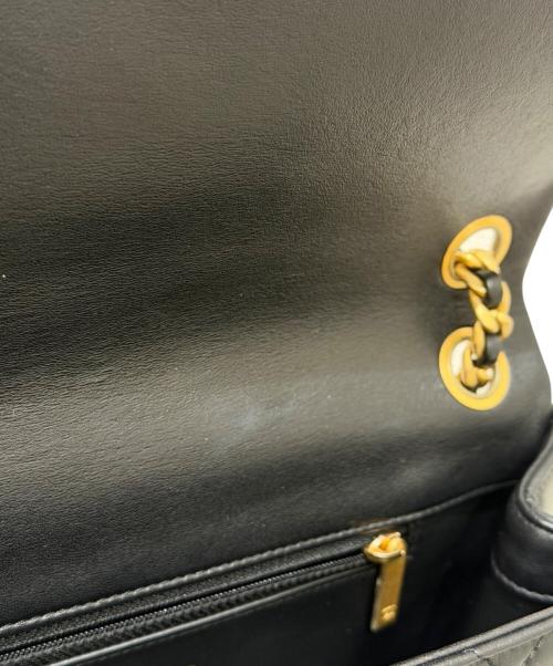 CHANEL（シャネル）CHANEL (シャネル) マトラッセ25 / クラシックフラップロゴチェーンショルダーバッグ ブラック サイズ:25の古着・服飾アイテム