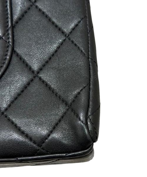 CHANEL（シャネル）CHANEL (シャネル) マトラッセ25 / クラシックフラップロゴチェーンショルダーバッグ ブラック サイズ:25の古着・服飾アイテム