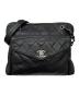 CHANEL（シャネル）の古着「フラップポケットチェーンショルダートートバッグ」｜ブラック