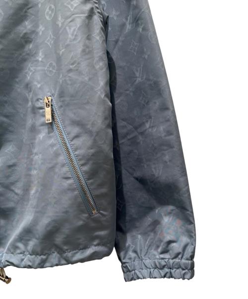 LOUIS VUITTON（ルイ ヴィトン）LOUIS VUITTON (ルイ ヴィトン) モノグラムフーデットジャケット スカイブルー サイズ:32の古着・服飾アイテム