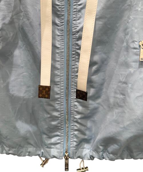LOUIS VUITTON（ルイ ヴィトン）LOUIS VUITTON (ルイ ヴィトン) モノグラムフーデットジャケット スカイブルー サイズ:32の古着・服飾アイテム