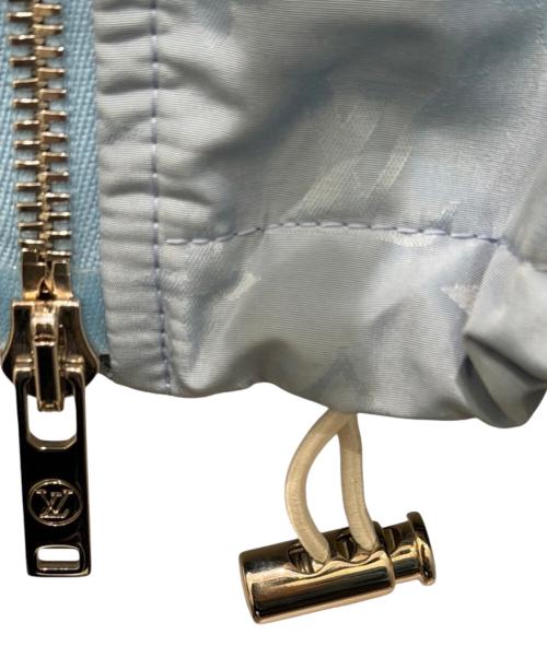 LOUIS VUITTON（ルイ ヴィトン）LOUIS VUITTON (ルイ ヴィトン) モノグラムフーデットジャケット スカイブルー サイズ:32の古着・服飾アイテム