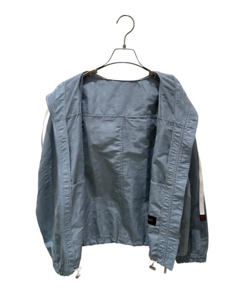 LOUIS VUITTON（ルイ ヴィトン）LOUIS VUITTON (ルイ ヴィトン) モノグラムフーデットジャケット スカイブルー サイズ:32の古着・服飾アイテム