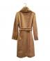 MaxMara (マックスマーラ) ベルト付き ロングコート/10861553 00 ブラウン サイズ:36：100000円