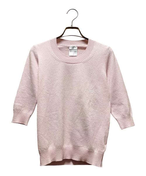 CHANEL（シャネル）CHANEL (シャネル) MIAMIニット ピンク サイズ:36の古着・服飾アイテム