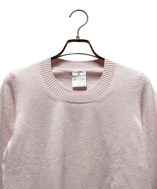 CHANEL（シャネル）CHANEL (シャネル) MIAMIニット ピンク サイズ:36の古着・服飾アイテム