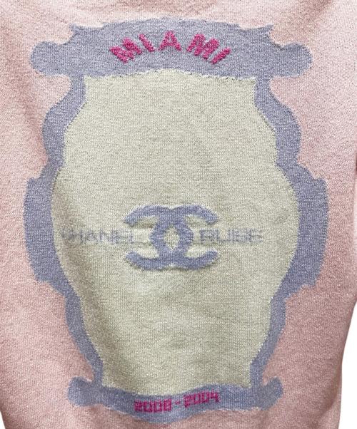 CHANEL（シャネル）CHANEL (シャネル) MIAMIニット ピンク サイズ:36の古着・服飾アイテム