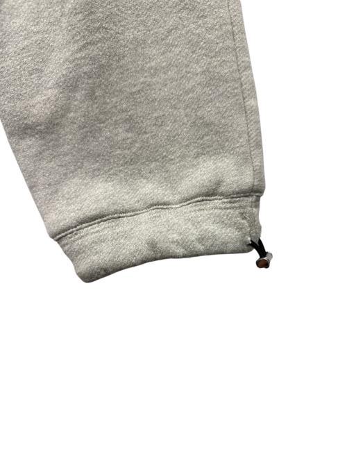 AMIRI（アミリ）AMIRI (アミリ) レザー切替スウェットパンツ グレー サイズ:40の古着・服飾アイテム