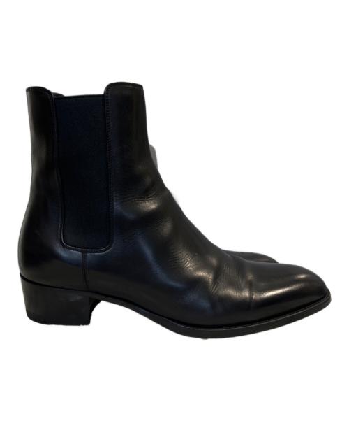 Saint Laurent Paris（サンローランパリ）Saint Laurent Paris (サンローランパリ) チェルシーブーツ ブラック サイズ:41の古着・服飾アイテム