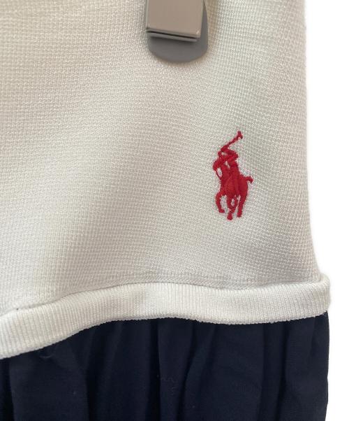 POLO RALPH LAUREN（ポロ・ラルフローレン）POLO RALPH LAUREN (ポロ・ラルフローレン) ロングスカート ネイビー×ホワイト サイズ:LGの古着・服飾アイテム