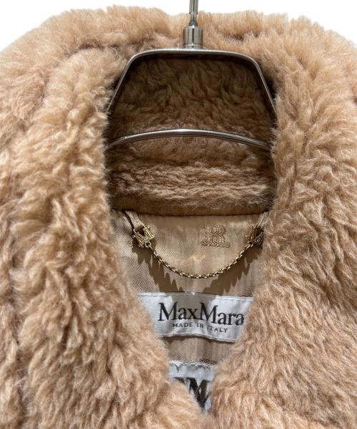 MaxMara（マックスマーラ）MaxMara (マックスマーラ) テディベアポンチョ ベージュ サイズ:165/88Aの古着・服飾アイテム