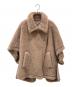 MaxMara（マックスマーラ）の古着「テディベアポンチョ」｜ベージュ