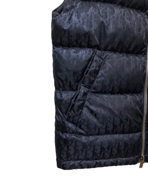Dior（ディオール）Dior (ディオール) オブリークダウンベスト ネイビー サイズ:44の古着・服飾アイテム