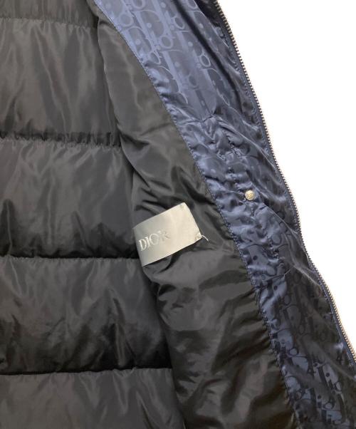 Dior（ディオール）Dior (ディオール) オブリークダウンベスト ネイビー サイズ:44の古着・服飾アイテム