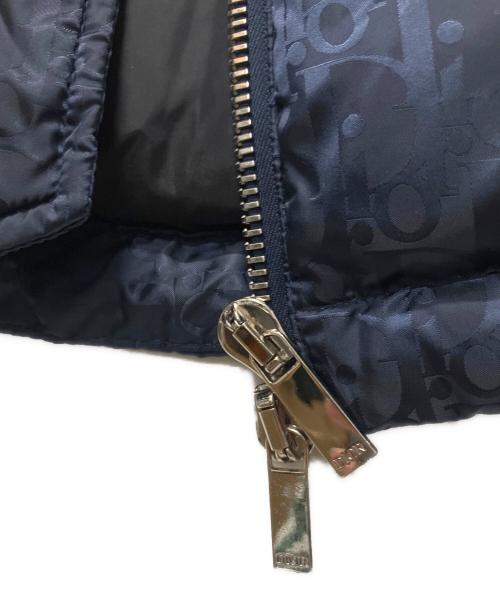 Dior（ディオール）Dior (ディオール) オブリークダウンベスト ネイビー サイズ:44の古着・服飾アイテム