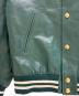中古・古着 CELINE (セリーヌ) Leather Varsity Jacket/レザーアワードジャケット/2ED80132O グリーン サイズ:36：260000円