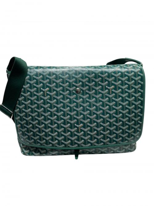 GOYARD（ゴヤール）GOYARD (ゴヤール) カペシアンMM/メッセンジャーバッグ グリーン サイズ:MMの古着・服飾アイテム