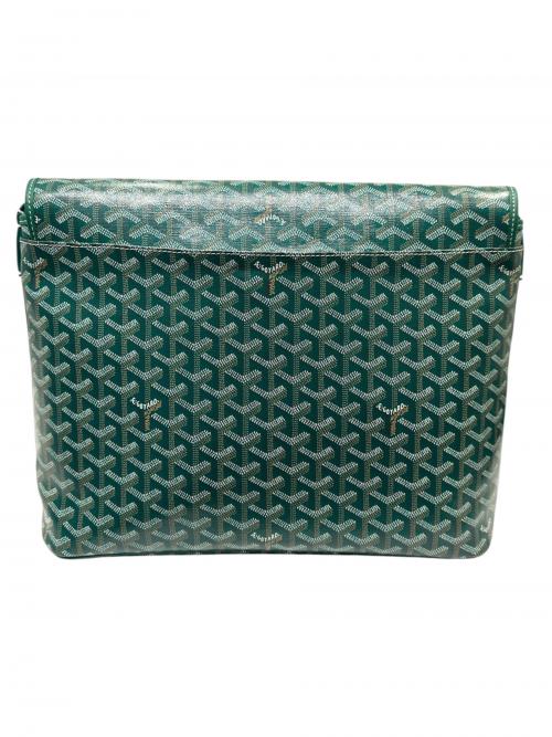 GOYARD（ゴヤール）GOYARD (ゴヤール) カペシアンMM/メッセンジャーバッグ グリーン サイズ:MMの古着・服飾アイテム