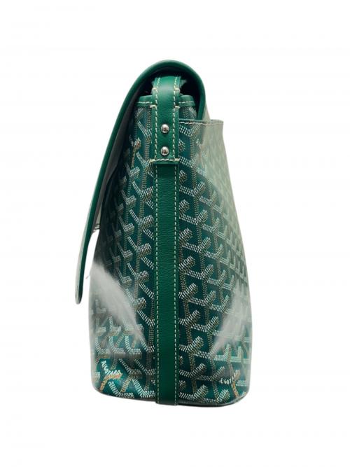 GOYARD（ゴヤール）GOYARD (ゴヤール) カペシアンMM/メッセンジャーバッグ グリーン サイズ:MMの古着・服飾アイテム