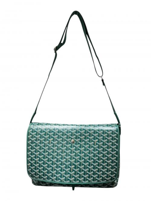 GOYARD（ゴヤール）GOYARD (ゴヤール) カペシアンMM/メッセンジャーバッグ グリーン サイズ:MMの古着・服飾アイテム