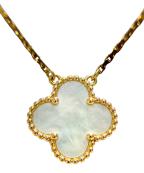 VAN CLEEF & ARPELSヴァンクリーフ＆アーペル）の古着「ヴィンテージ アルハンブラ ネックレス 」