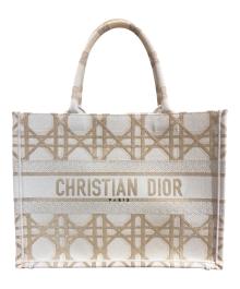 Christian Dior（クリスチャン ディオール）の古着「ブックトート ミディアム カーナジュ」｜アイボリー