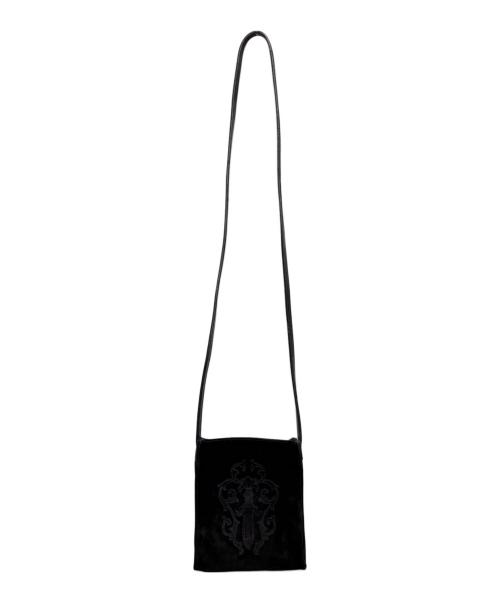 CHROME HEARTS（クロムハーツ）CHROME HEARTS (クロムハーツ) SQ PKT VINE DAGGER/レザーパッチショルダーバッグ ブラック サイズ:-の古着・服飾アイテム