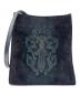 CHROME HEARTS（クロムハーツ）の古着「SQ PKT VINE DAGGER/レザーパッチショルダーバッグ」｜ブラック