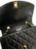中古・古着 CHANEL (シャネル) ダイアナフラップチェーンショルダーバッグ ブラック サイズ:22：600000円