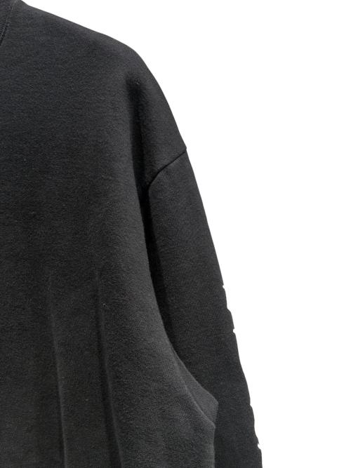CHROME HEARTS（クロムハーツ）CHROME HEARTS (クロムハーツ) SWTSHRT PLVR/ネックアームロゴプリントスウェット ブラック サイズ:Mの古着・服飾アイテム