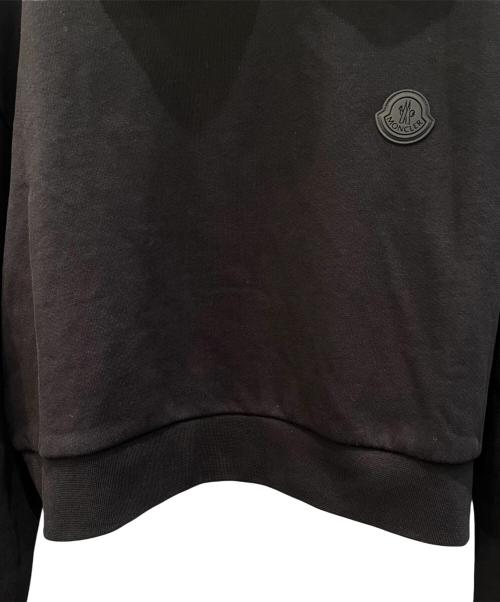 MONCLER（モンクレール）MONCLER (モンクレール) MAGLIA クロップトパーカー ブラック サイズ:Ｓの古着・服飾アイテム