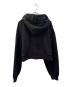 MONCLER (モンクレール) MAGLIA クロップトパーカー ブラック サイズ:Ｓ：40000円
