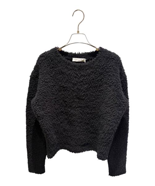 Christian Dior（クリスチャン ディオール）Christian Dior (クリスチャン ディオール) JADIOR8 テクニカルウールニットセーター ブラック サイズ:36の古着・服飾アイテム