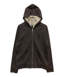 CHROME HEARTS（クロムハーツ）の古着「Y NOT バーティカルロゴ ダガージップパーカー」｜グレー