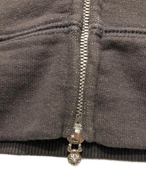 CHROME HEARTS（クロムハーツ）CHROME HEARTS (クロムハーツ) Y NOT バーティカルロゴ ダガージップパーカー グレー サイズ:Mの古着・服飾アイテム