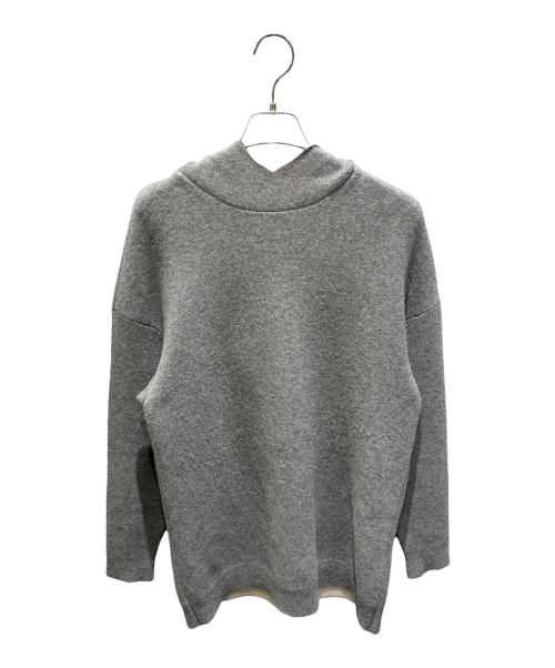 Christian Dior（クリスチャン ディオール）Christian Dior (クリスチャン ディオール) J'ADIORニットパーカー グレー サイズ:38の古着・服飾アイテム