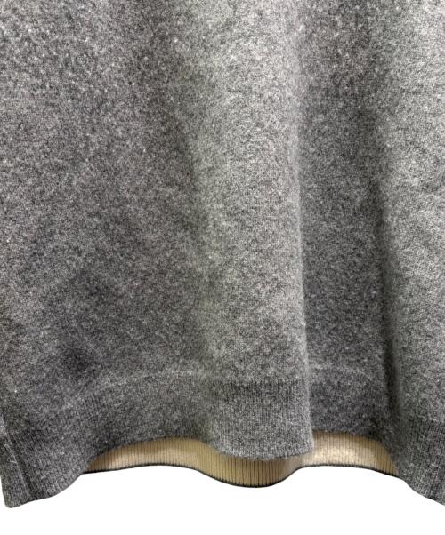 Christian Dior（クリスチャン ディオール）Christian Dior (クリスチャン ディオール) J'ADIORニットパーカー グレー サイズ:38の古着・服飾アイテム
