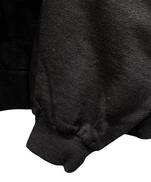 CELINE（セリーヌ）CELINE (セリーヌ) トリオンフ刺繍コットンカシミヤスウェットプルオーバーパーカー ブラック サイズ:Ｓの古着・服飾アイテム